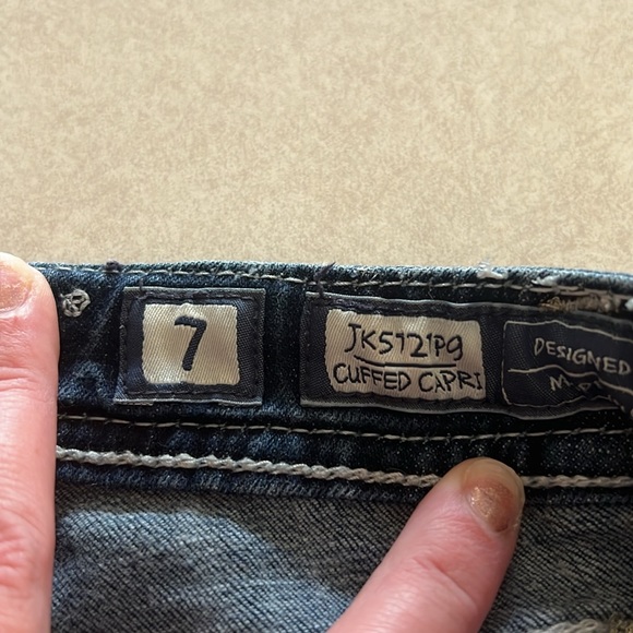 Girls Miss Me capris - Picture 3 of 4